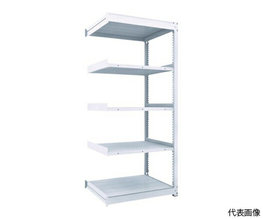 店内全品ポイント5倍★要エントリー★トラスコ中山 TUG型中量棚450kg 連結 1500X626XH2100 5段 TUG450-75L-5B 1台|Shop de clinic店
