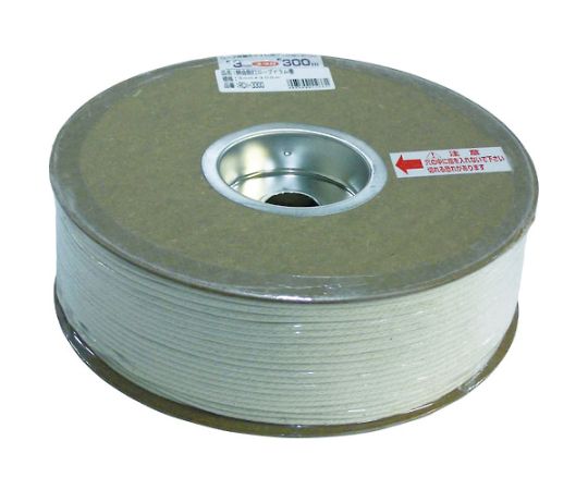 ユタカメイク 綿金剛打ロープドラム巻　3mm×300m PRCX-3300 1巻
