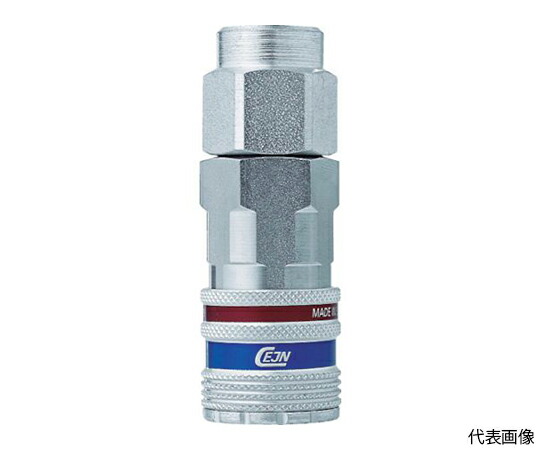 セインジャパン シリーズ410　eSafe　カップリング　NPT1/2オネジ 10-410-2455 1個