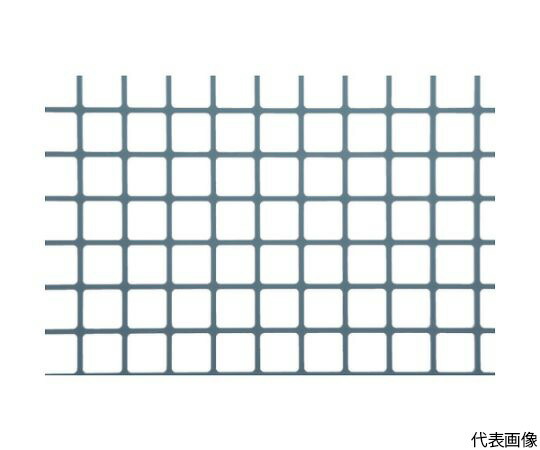 奥谷金網製作所 樹脂パンチングメタル 1.0T×角孔20×P23 910×910 イエロー JP-PVC-T1S20P23-910X910/YEL 1枚