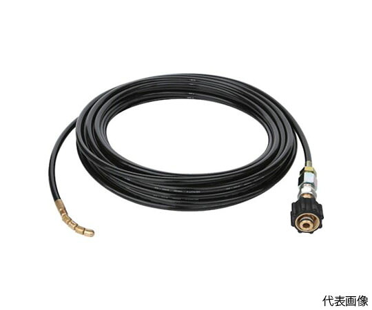 店内全品ポイント5倍★要エントリー★アサダ 1/4洗管ホース 8/60・8.5/60用 10m Qカプラ R10601 1本|Shop de clinic店