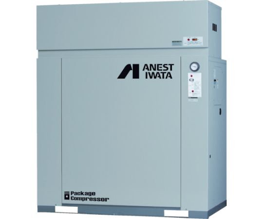 アネスト岩田 レシプロコンプレッサー（燃料補給式） パッケージコンプレッサ 1.5KW 50サイクル CLP15EF-8.5M5 1台