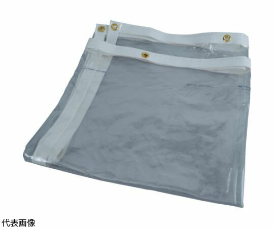 トラスコ中山 衝立用　透明シート　防炎タイプ　W1470XH1470　厚み0.3 D-15-3-TM 1枚