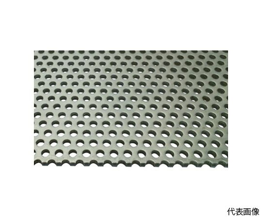 奥谷金網製造所 ステンレスパンチングメタル 1.0TXD10XP15 1000X PM-SUS-T1.0D10P15-1000X1000 1枚