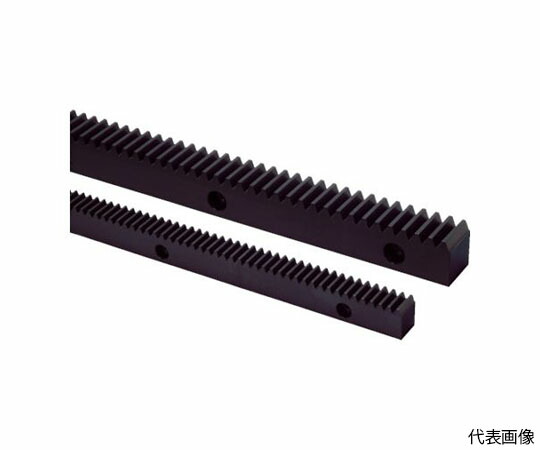 小原歯車工業 取付穴加工ラック 並歯 SRFD2.5-1000 1個 18,388円