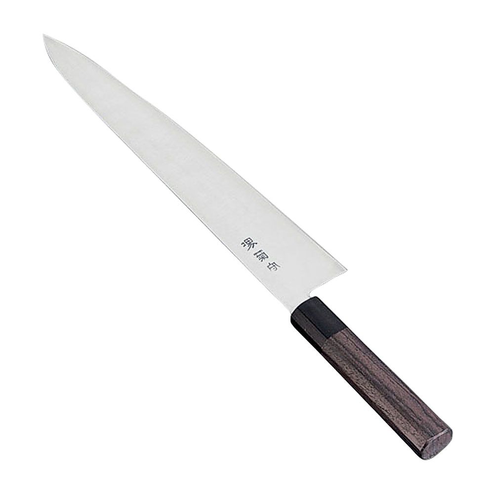堺菊守 堺菊守　和式　牛刀（両刃）紫檀柄　30cm AKKA504 1本