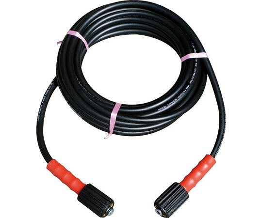 スーパー工業 高圧ホースCL 1/4×8m ブリッツメスメス 金具付 04T580208G31 1巻