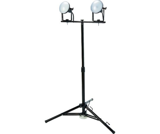 トラスコ中山 LED投光器　DELKURO　三脚タイプ　2灯　20W　10m RTLE-210-SK2 1台