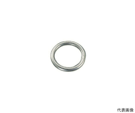 水本機械製作所 ステンレス　丸リンク　線径28mm内径250mm R28250 1個