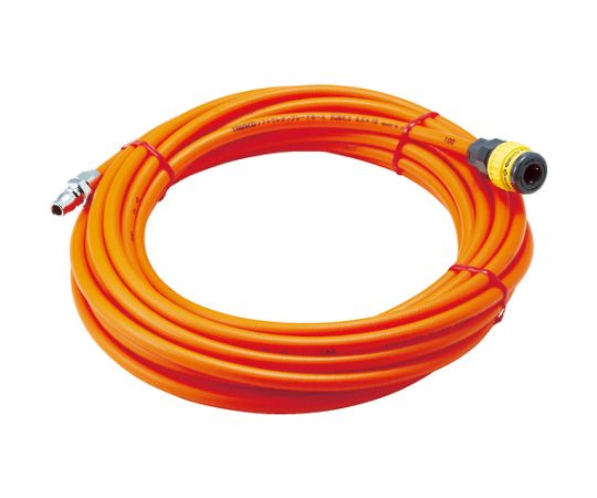 トラスコ中山 ソフトウレタンブレードホース 6.5X10粍 カップリング付 SUB-6.5-20A 1巻