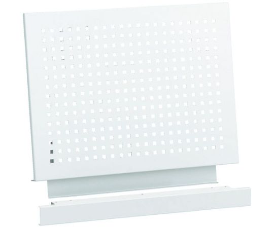 トラスコ中山 スチール製ワゴン用パンチングパネル ツールワゴン フェニックスワゴン用 天板用 W600 ホワイト PEW-PN600T-W 1台
