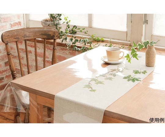 店内全品ポイント5倍★要エントリー★アズワン ハイブリット透明テーブルクロス　120cm&times;30m巻　厚み0.25mm　HCR25120 8522500 1個｜Shop de clinic店 44,863円