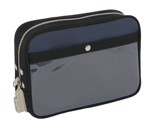 店内全品ポイント5倍★要エントリー★三栄産業 帆布メール用ポーチ（M）SED-1錠付　紺 PM-SED-03 1個｜Shop de clinic店
