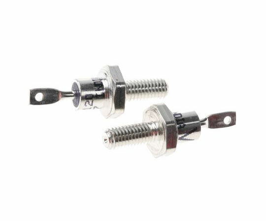 VISHAY 整流ダイオード スタッドカソード 12A 1200V ねじ取り付け 2-Pin DO-4 1袋（5個入） VS-12F120 1袋(5個入)
