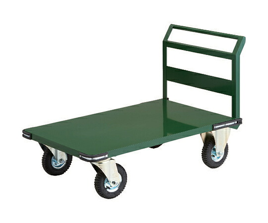 トラスコ中山 鋼鉄製運搬車 1200X750 空気入タイヤ PH-1-AR 1台