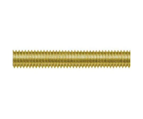 RS　Pro 全ねじ 真鍮 M8 x 1m ねじ込みバー 1袋（2個入） 468-7128 1袋(2個入)