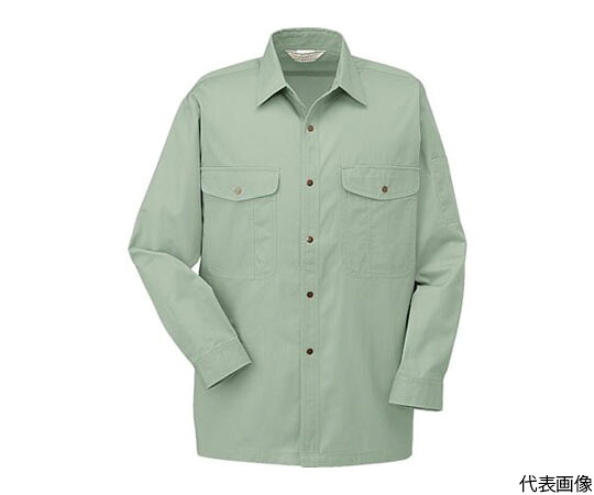 CO-COS 長袖シャツ178　9　グリーン　5L 178-9-5L 1枚