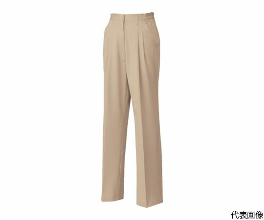 CO-COS レディーススラックスA-1154　2LベージュL A-1154-2-L 1本