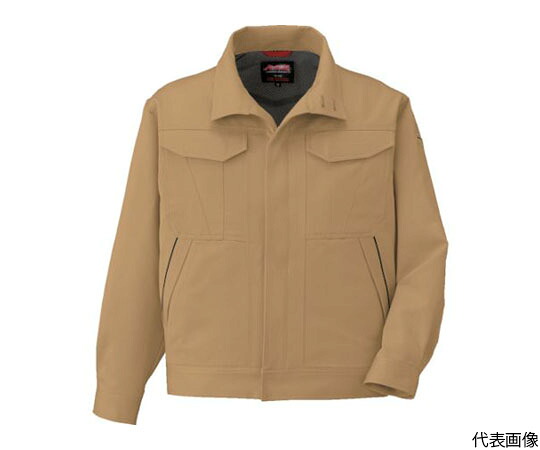 店内全品ポイント5倍★要エントリー★CO-COS 比翼ブルゾンA-1742　2　キャメルBE4L A-1742-2-4L 1枚｜Shop de clinic店