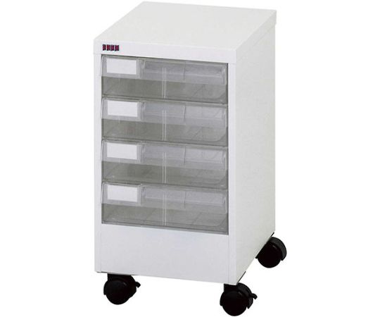 【大型商品代引不可】ナイキ（NAIKI） パンフレットケース　（キャスター付）　A4縦 A4PT-104NLC 1台