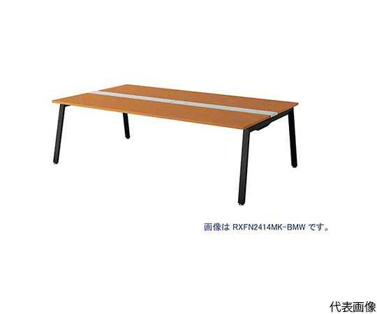 【大型商品代引不可】ナイキ（NAIKI） 大型ベンチテーブル　（基本型）　（両面タイプ） RXFN2014K-BMW 1台