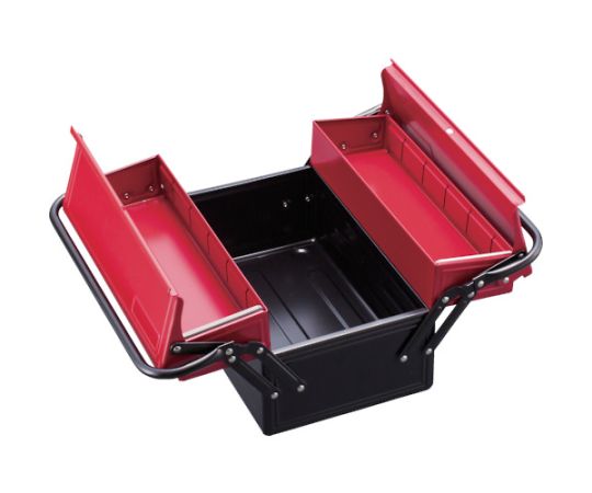 TONE 物の具入れもの（金属元素） V形2段式 350X220X190粍 BX420S 1個