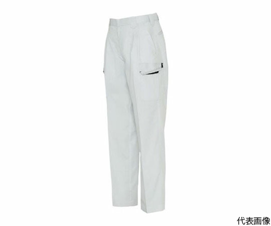 アイトス カーゴパンツ（2タック）　シルバーグレー×ブラック　130 5554-003-130 1着