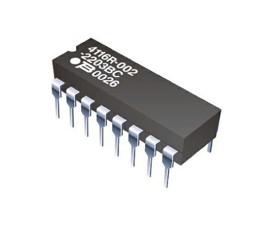 Bourns Inc. 網状組織踏みこたえる器 47Ω 構成単位数：8 1袋（25個入） 4116R-1-470LF 1袋(25個入)