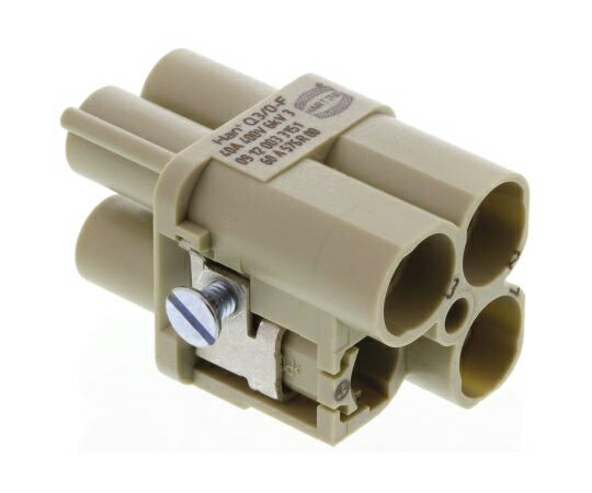 Harting ヘビーデューティコネクタ Han-Modular シリーズ メス 3/0極 40A 400 V 1袋（10個入） 09120033151 1袋(10個入)