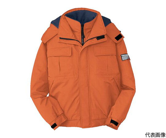 CO-COS 透湿雨合羽上衣8800 12オレンジ色 5L 8800-12-5L 1枚