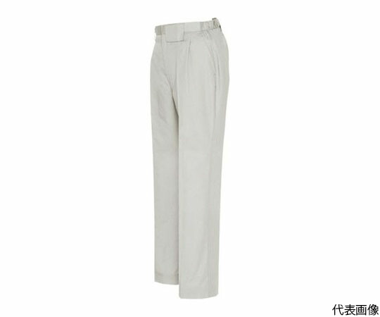 アイトス レディースシャーリングパンツ（1タック）　シルバーグレー　4L 5573-003-4L 1着