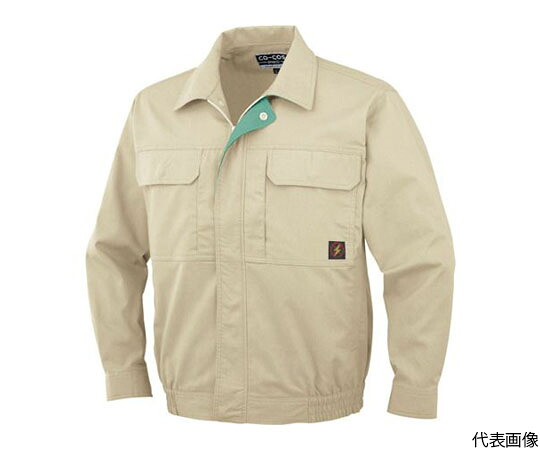CO-COS 長袖上衣P-5581 2 ベージュL P-5581-2-L 1枚