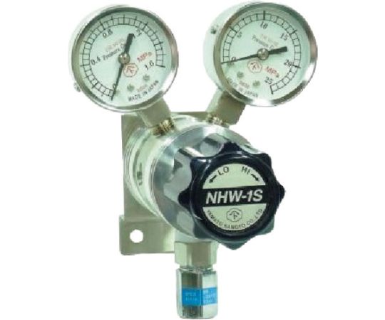 【大型商品代引不可】ヤマト産業 分析機用フィン付二段微圧調整器　NHW-1SL NHW-1SL-R-1101-2203 1個