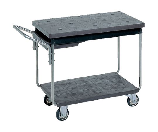 サンコー（三甲） 品出し用カート　サンカットテーブル（水平持手）　ブラウン SK-803602-BR 1個｜Shop de clinic店 42,912円
