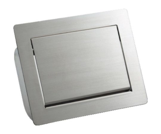 スガツネ工業 （210032975）ステンレス鋼製　ダンパー付屑入投入口 AZ-GD232-HL 1個