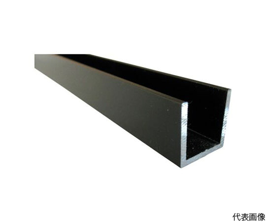 【大型商品代引不可】アルインコ アルミチャンネル　30X30X2.4　ブラック　4m FE104K 1本