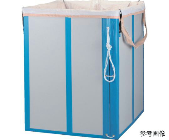 岐阜プラスチック工業 フレキシブルコンテナースタンドAフタ有りの実830×830×1100 FLE-CON STANDA FNASI 1個