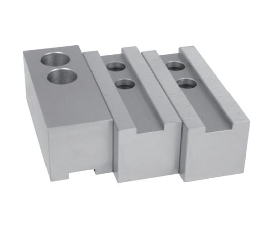 アーム産業 SMWチャック用鉄生爪1.5X60°セレーション 1セット（3個入） BHM-315H50 1セット(3個入)