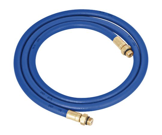 【大型商品代引不可】アサダ HFO1234yf用チャージングホース　150cm　青 ES618 1本