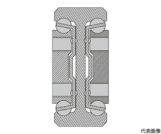スガツネ工業 （190116328）ステンレス鋼鋼製 横すべり軌跡 CBL-E1908-1100 1本