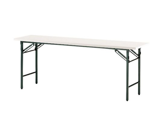 【大型商品代引不可】藤沢工業 折りたたみテーブル　1800×600mm　アイボリー T-1860N IV 1台