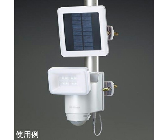 アズワン 防滴型LEDセンサーライト（ソーラー式）　1灯 EA864CB-221B 1台