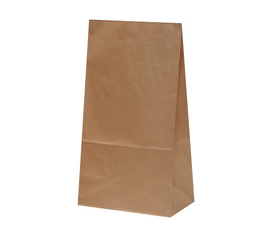 アズワン ハイバッグ H14 未晒 無地 195×120×355mm 1箱（100枚×10包入） XZT00388 1箱(100枚×10包入)