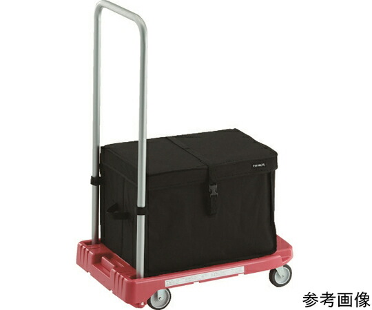 トラスコ中山 脂手押し車 アクロキャリー 600X390 サクラ色 THB付 AC-1-P-THB 1台