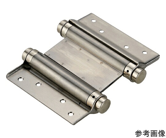 トラスコ中山 ステンレス鋼製親しさつがい目 両開 全長127粍 （2個入） FH127-SUS-B 1箱(2個入)