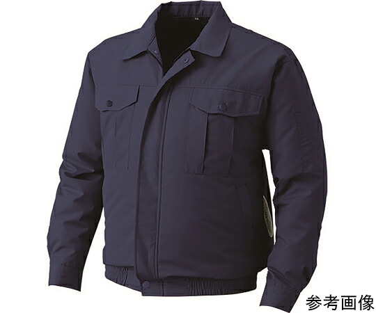 空調服 屋外作業用ウェアのみ　ダークブルー　3L KU90720-C14-S5 1着