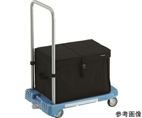 トラスコ中山 樹脂台車　こまわり君　省音G車輪　600X390　ブルー　樹脂S付　THB付 MP-6039N2-B-JS-THB 1台