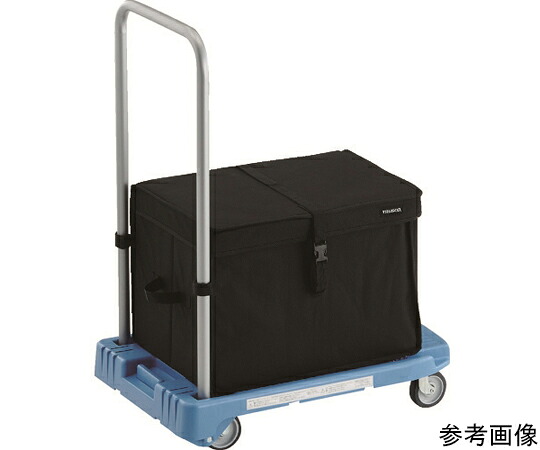 トラスコ中山 脂手押し車 こまわり君 省音G拷問台 600X390 青み THB付 MP-6039N2-B-THB 1台