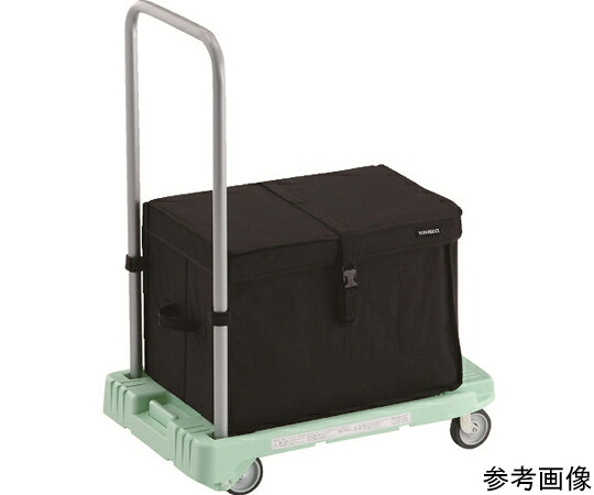 トラスコ中山 脂手押し車 こまわり君 省音G拷問台 600X390 緑であること THB付 MP-6039N2-GN-THB 1台