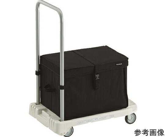 トラスコ中山 脂手押し車 こまわり君 省音G拷問台 600X390 白いこと THB付 MP-6039N2-W-THB 1台
